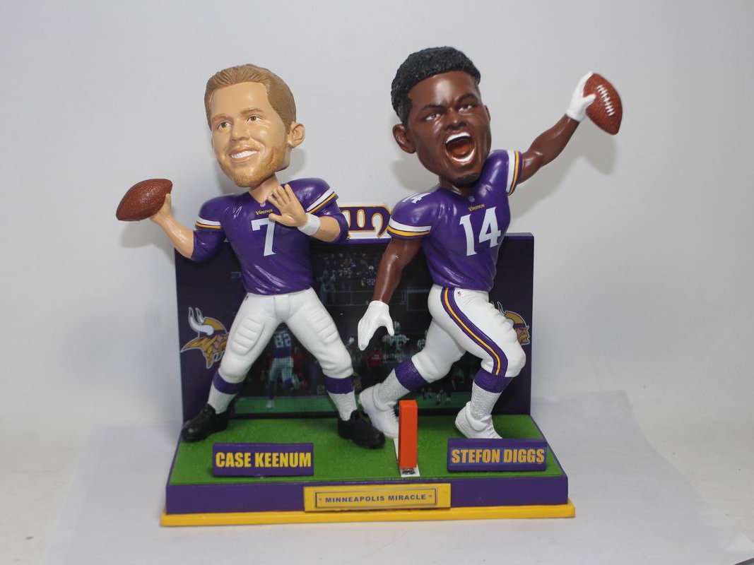 Minneapolis Miracle Minnesota Vikings Bobblehead – National Bobblehead HOF  Store