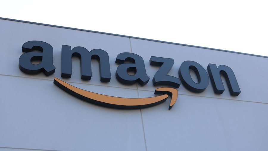 Amazon Receive Center sign