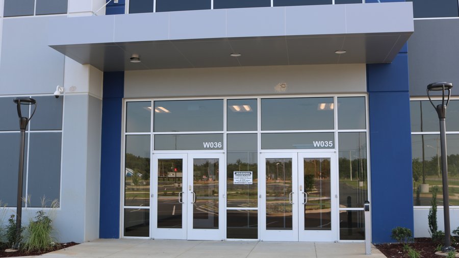 Amazon Receive Center entrance