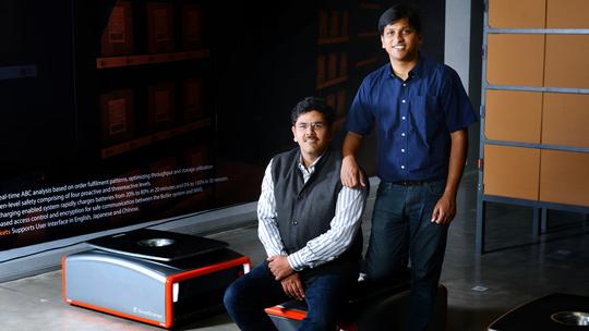 Samay Kohli and Akash Gupta GreyOrange Butler