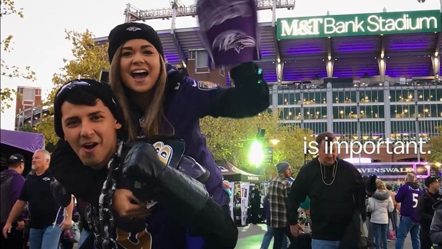 Baltimore Ravens on X: Under the lights at the Bank ❗️   / X