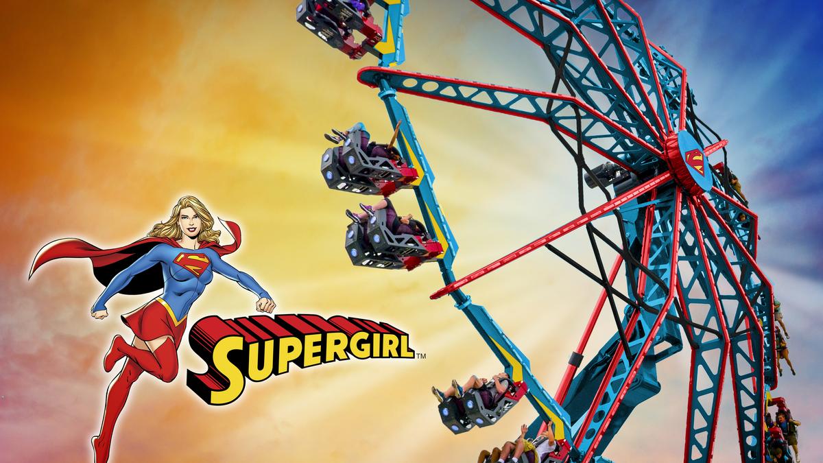 Six Flags St. Louis to add Supergirl thrill ride - St. Louis Business Journal