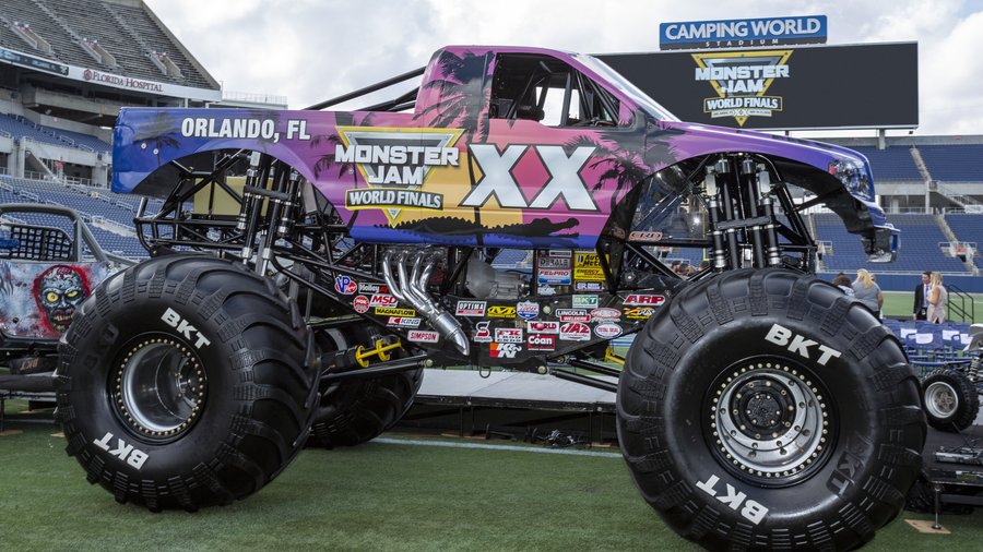 Monster Truck through the Orange Groves from Orlando 2024