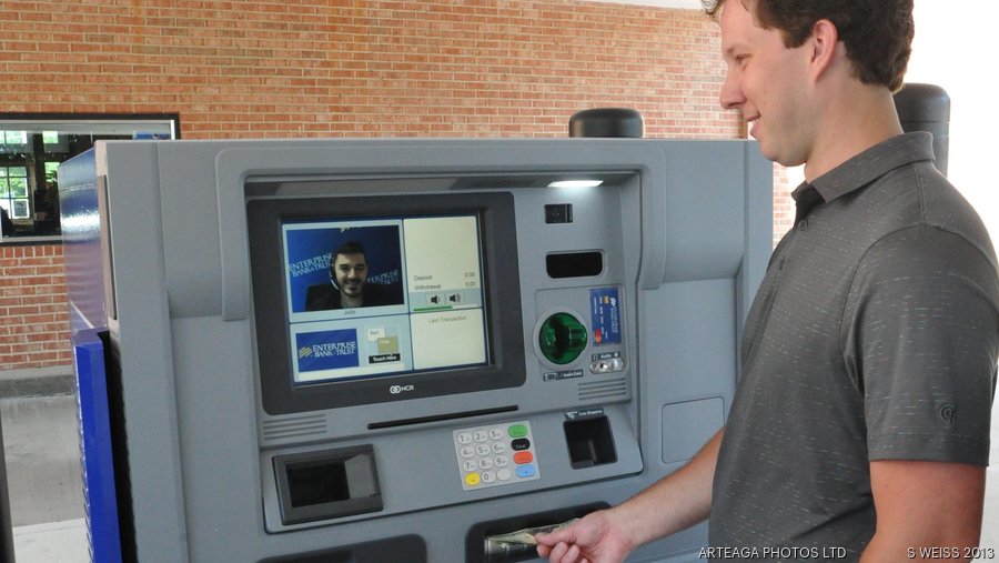 Enterprise Bank sets up first video tellers in Kansas City area