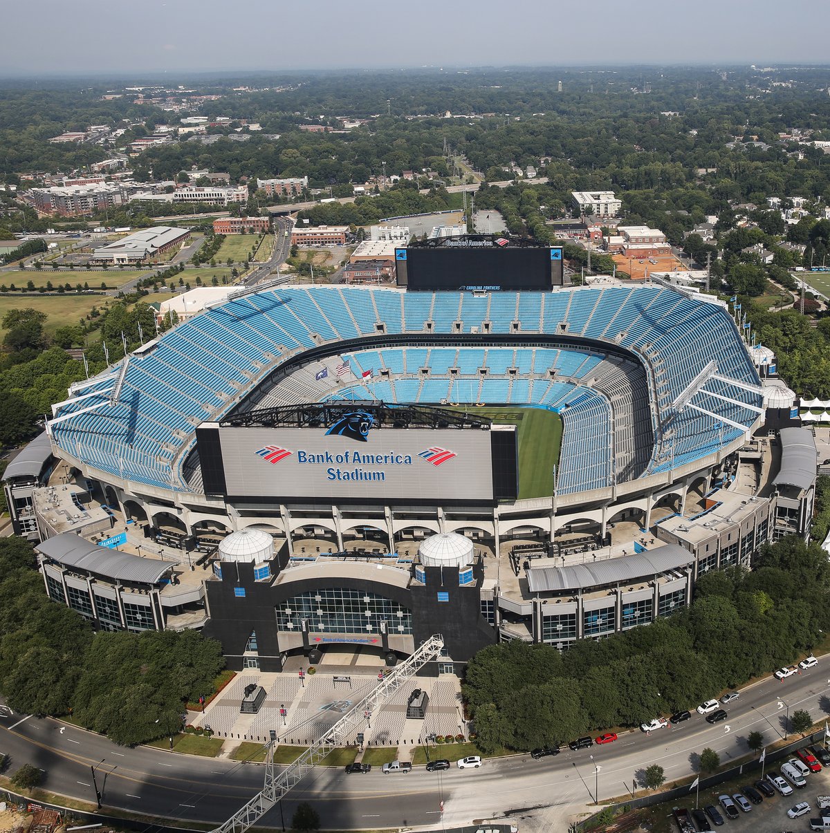 Let's build the new Panthers stadium at Charlotte Motor Speedway