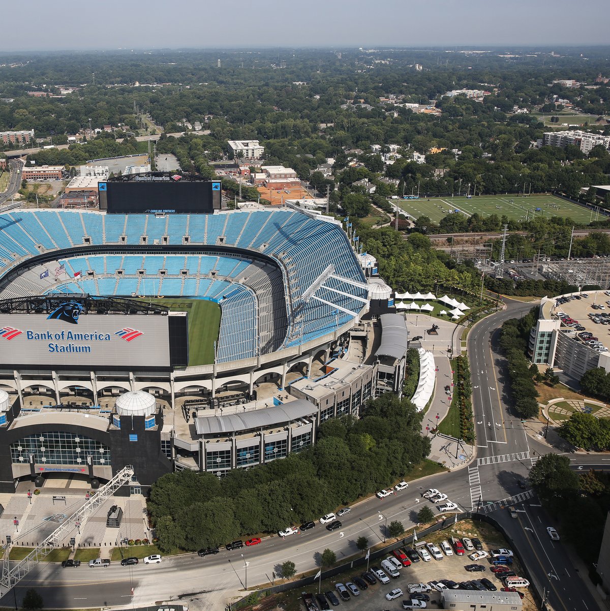 A front row seat to history: Bank of America Stadium in Charlotte