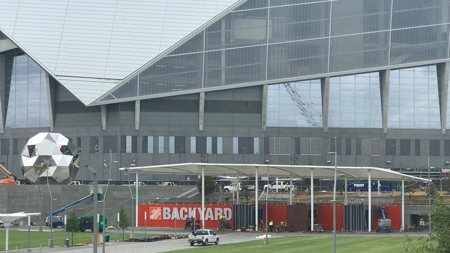 About  The Home Depot Backyard at Mercedes-Benz Stadium