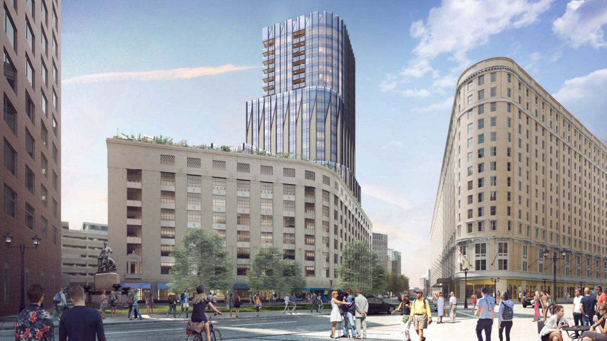 Tower at Motor Mart Garage gets city OK Boston Business Journal