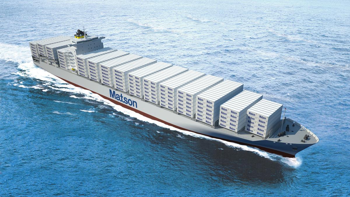 new containerships for hawaii state from matson or pasha group ...