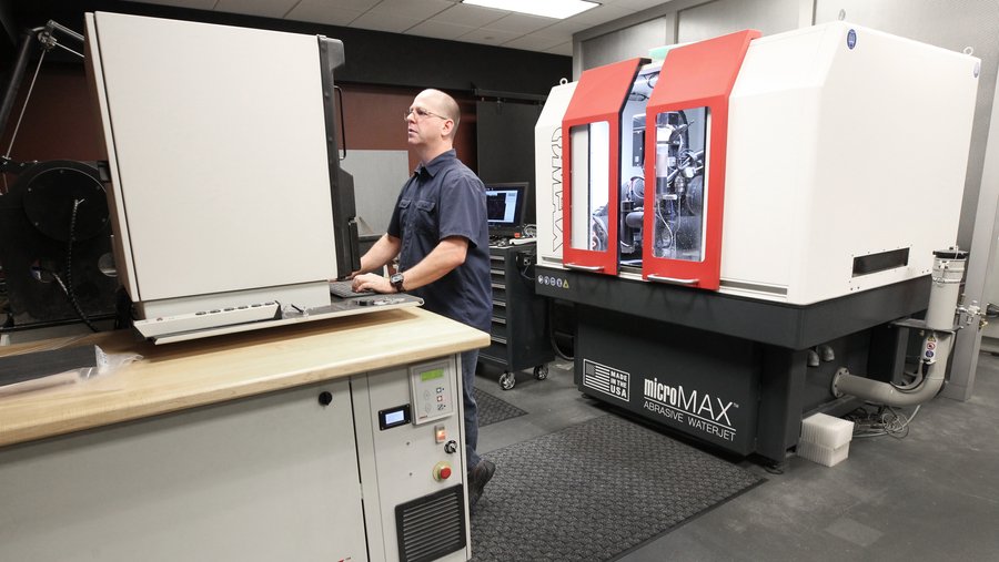 Omax Corp. expands waterjet cutting machine business to