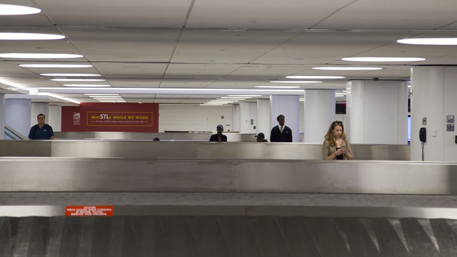 St. Louis Lambert International Airport slips for passenger