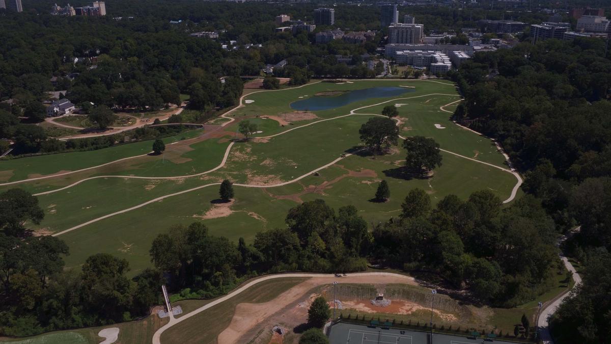 (PHOTOS) Bobby Jones Golf Course to reopen with 'reversible' design