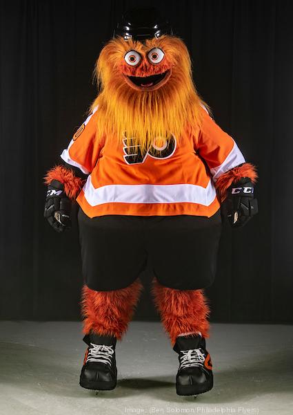 Philadelphia Flyers go 'gritty' with new team mascot - Philadelphia  Business Journal