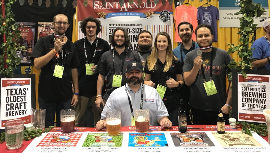 Saint Arnold awarded 2 medals at 2018 Great American Beer Festival