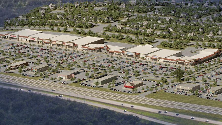 Blackburn Properties' Shops at Dove Creek takes shape on Far West Side