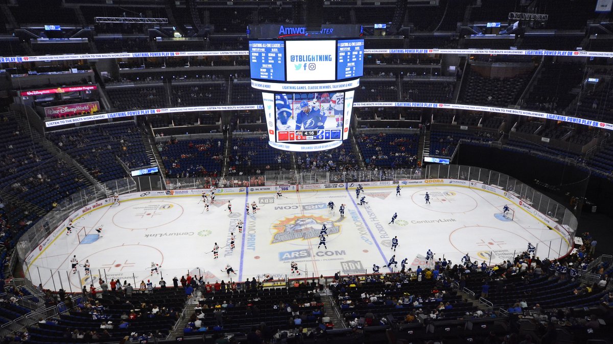 NHL's Lightning, Panthers to play preseason game in Orlando