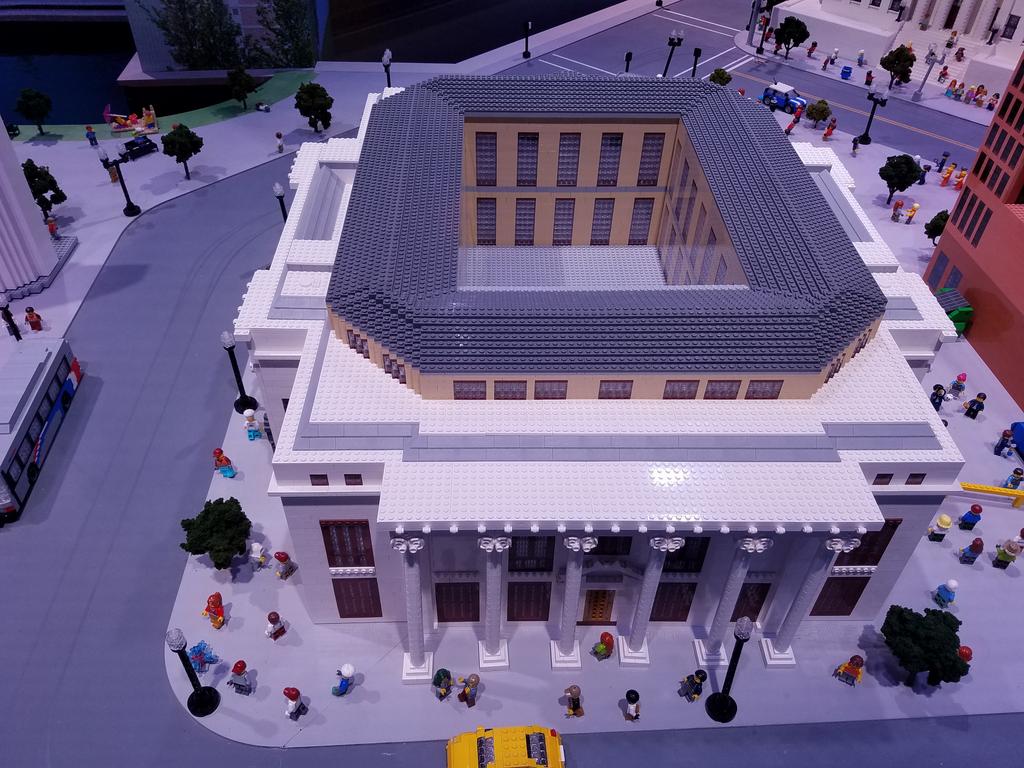 Legoland at Easton features Ohio Stadium German Village and even