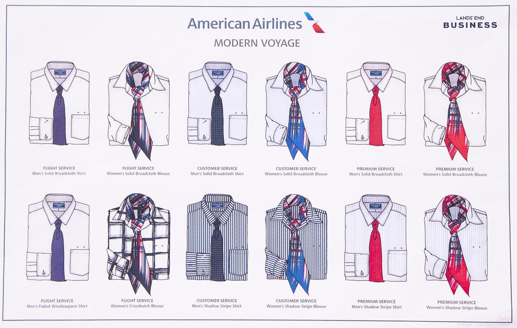 American Airlines taps Lands' End to supply new employee uniforms - Chicago  Business Journal