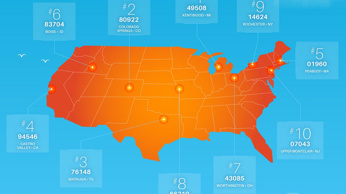 Overland Park Is 8th Hottest ZIP Code For Home Sales In America   Rdchottestzipcodes2018map*1200xx3125 1756 0 1141 