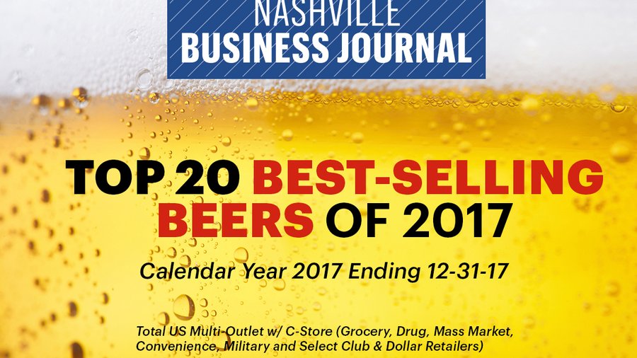 Here are the top 20 best-selling beer brands in America 