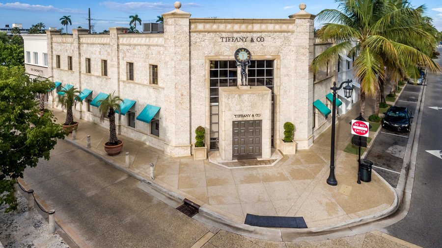 Tiffany & Co. building in Palm Beach sells for $26M