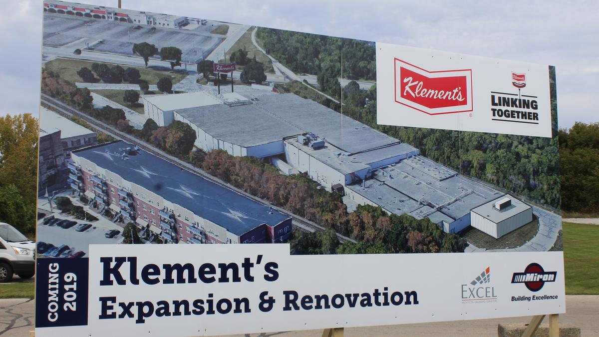 Klement's Sausage altering flagship facility in 7.5 million expansion