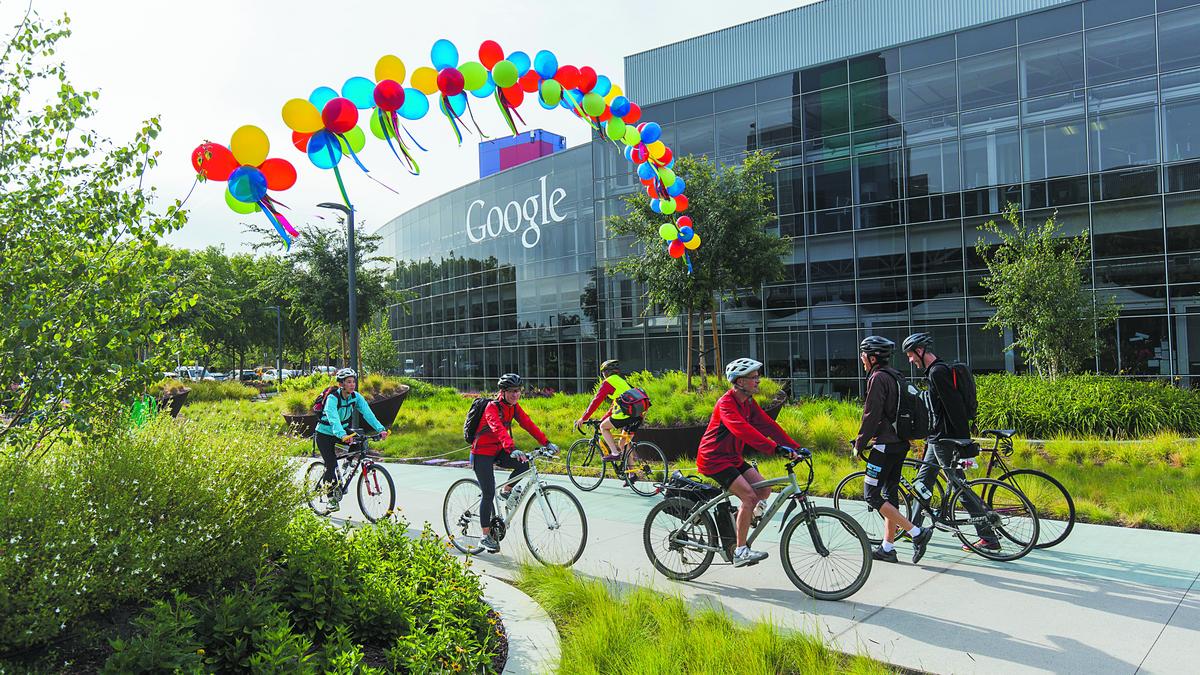 Report: Alphabet, Meta and Broadcom highest paying companies in U.S ... - Google Bikes Campus*1200xx5000 2813 0 260
