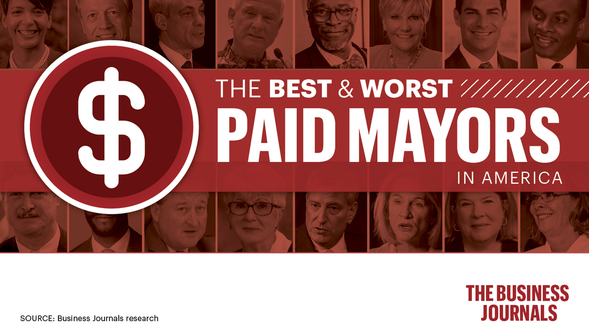 Salaries of big city mayors The Business Journals