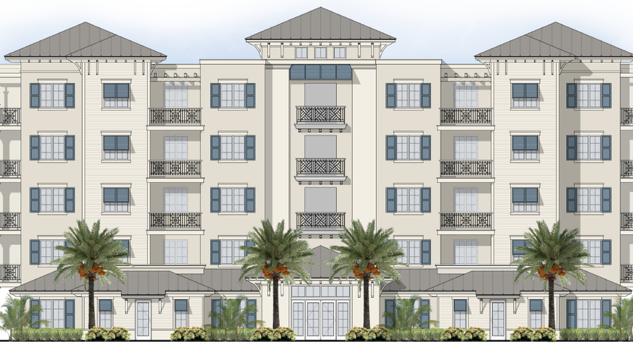Plans for Lake Worth apartment projects MID apartments, Golden Road