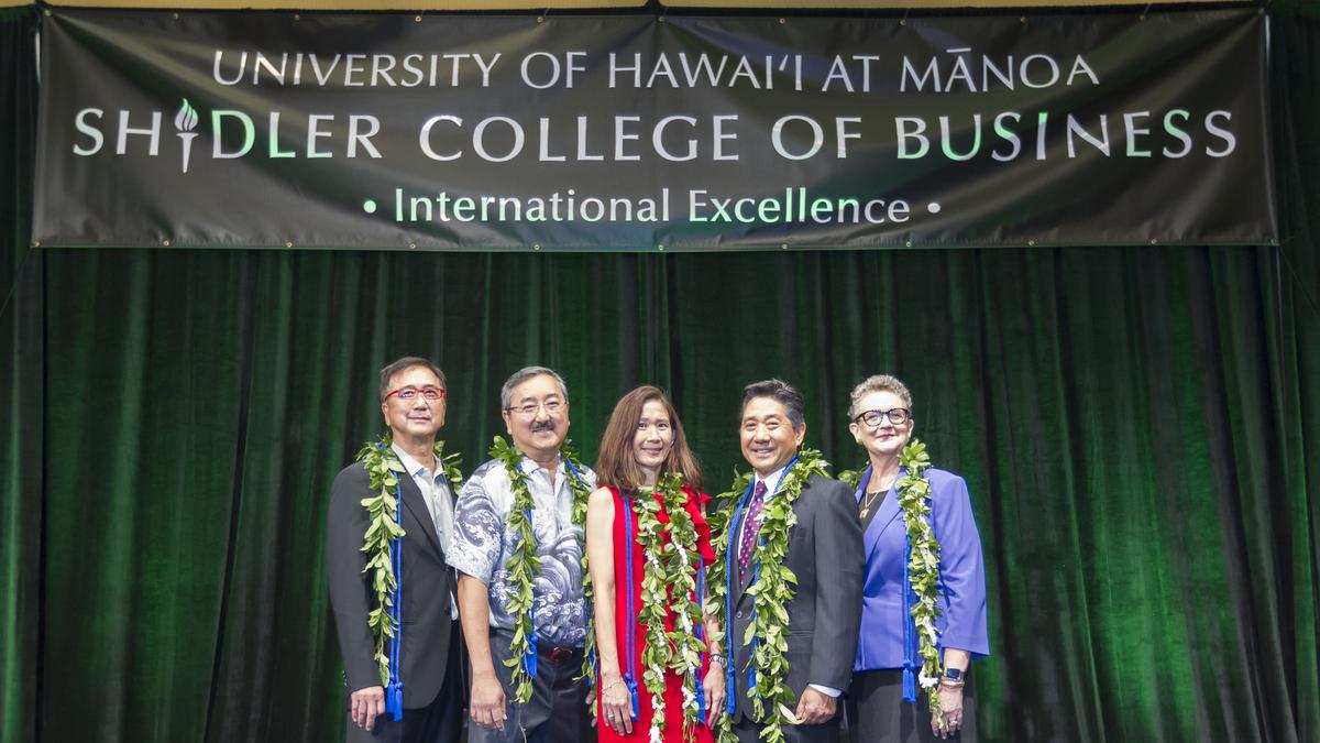 University of Hawaii Shidler College of Business inducts five