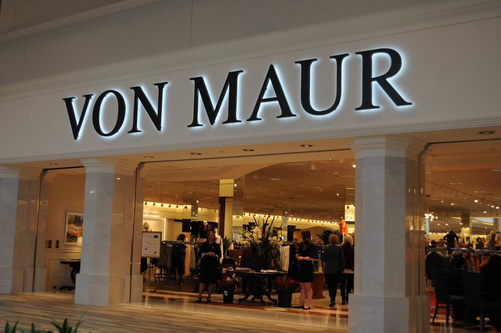 Shoppers, workers return to Von Maur