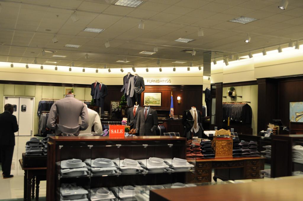 How exciting! Von Maur in Rosedale Center has authentic vintage