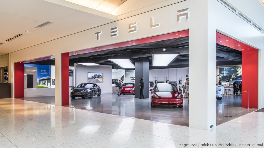 Tesla to open showroom in the Shops at Pembroke Gardens - South Florida ...