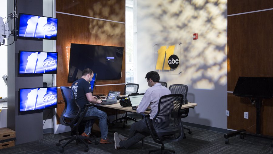 Sneak peek of ABC11’s downtown Raleigh studio (Photos) - Triangle ...
