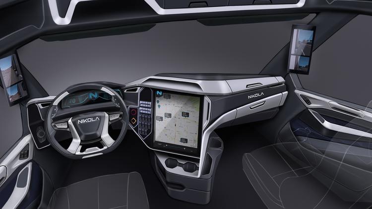 Inside Tesla Truck