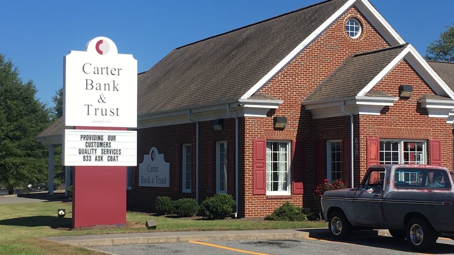 Carter Bank & Trust Roanoke Va Here are Greater Washington's most profitable local banks in 2021