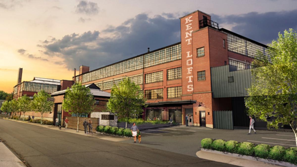 Kent Lofts under construction in Bellevue Cincinnati Business Courier