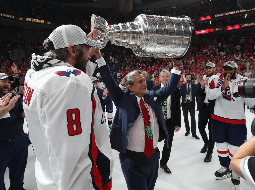 Ted Leonsis on the Caps raising their Stanley Cup banner - Washington  Business Journal