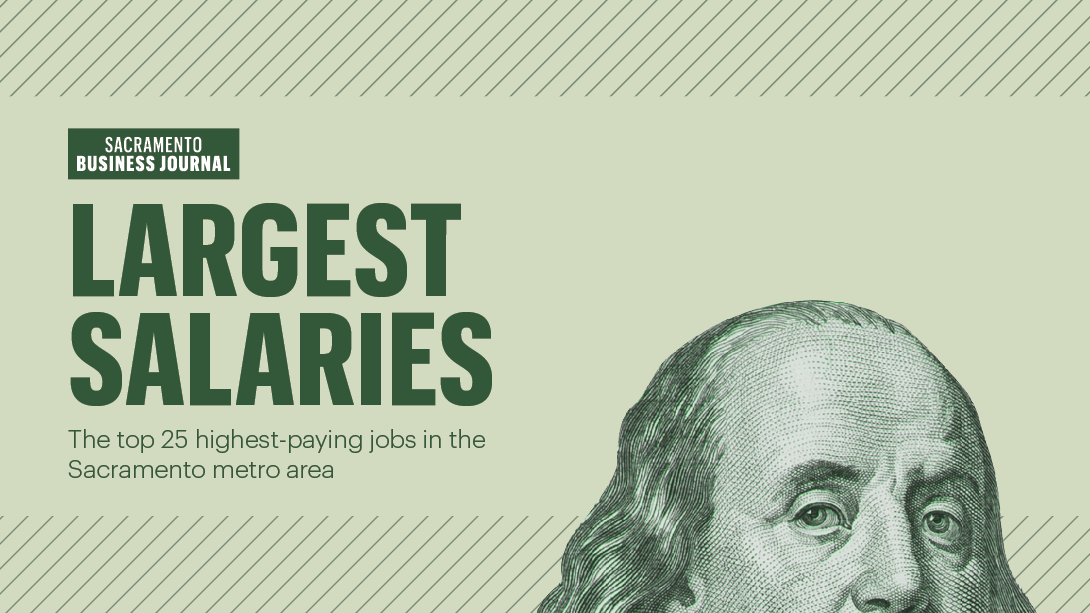 Top 25 highestpaying jobs in the area Sacramento Business Journal