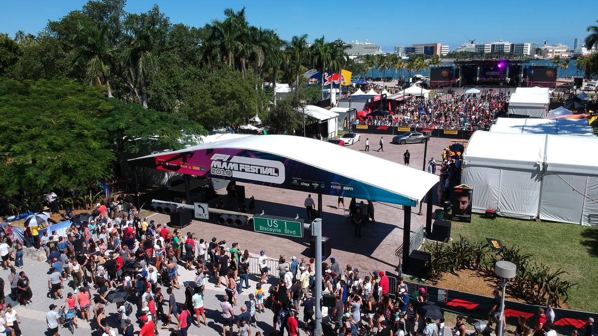 Formula One Miami Fan Festival Sean Bratches talks Grand Prix economic
