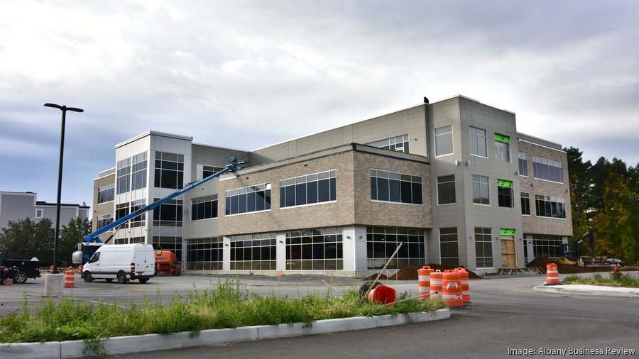 Clifton Park office building on Route 9 nears completion Albany