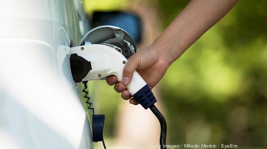 Electric vehicle charging - Getty