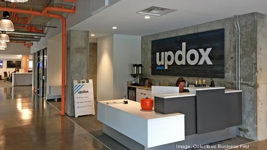 Updox Bridge Park entry front desk