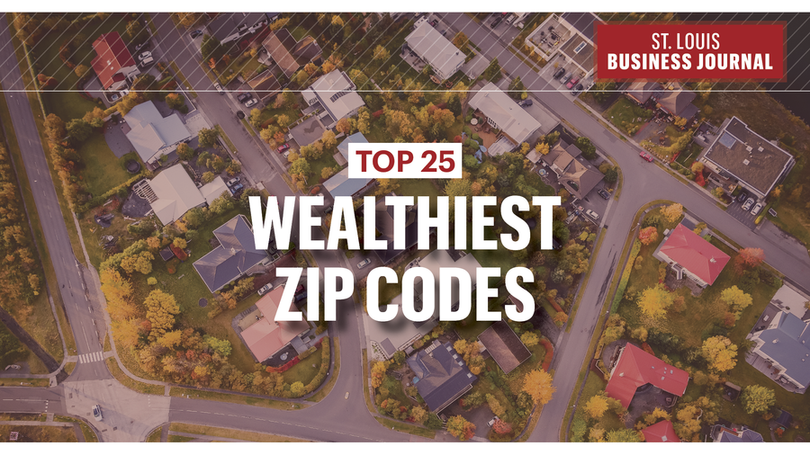 St. Louis' wealthiest — and healthiest — ZIP codes St. Louis Business