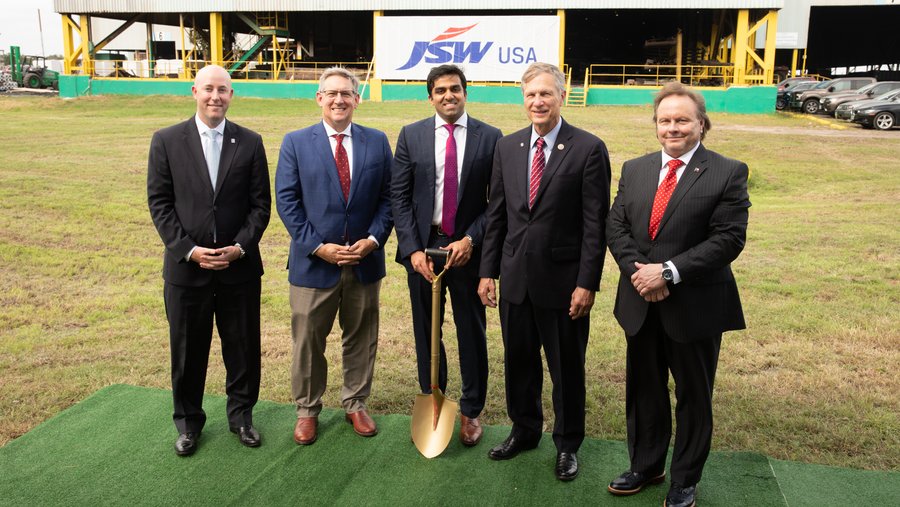 JSW Steel breaks ground on steel mill in Baytown, mulls further