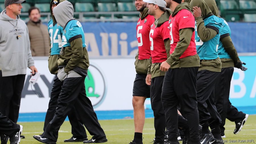 NFL Jacksonville Jaguars Practice and press conference at Saracens