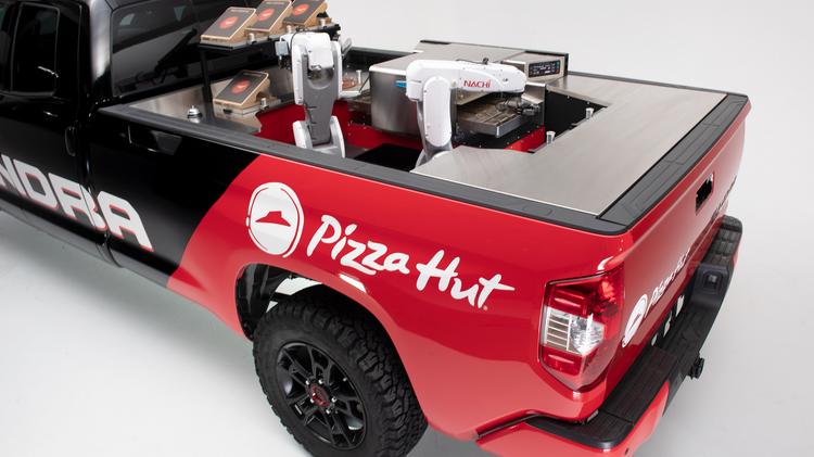 Pizza Hut Toyota To Make Baking Truck Louisville Business First Pizza Hut And Toyota Team Up To Make A Baking Truck