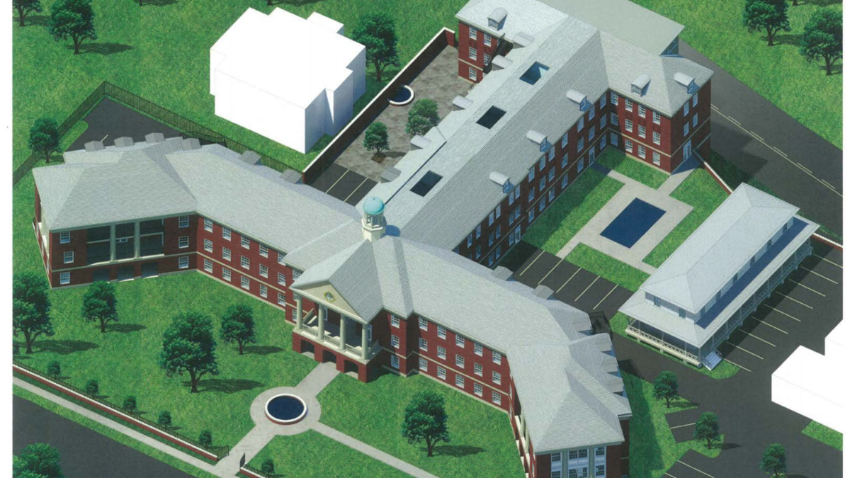 French Fort Marine Hospital by Lauren Crews seeks 21 million tax break