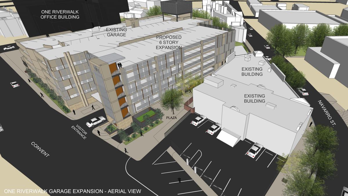 Construction Begins On Usaa Downtown Parking Deck Expansion San