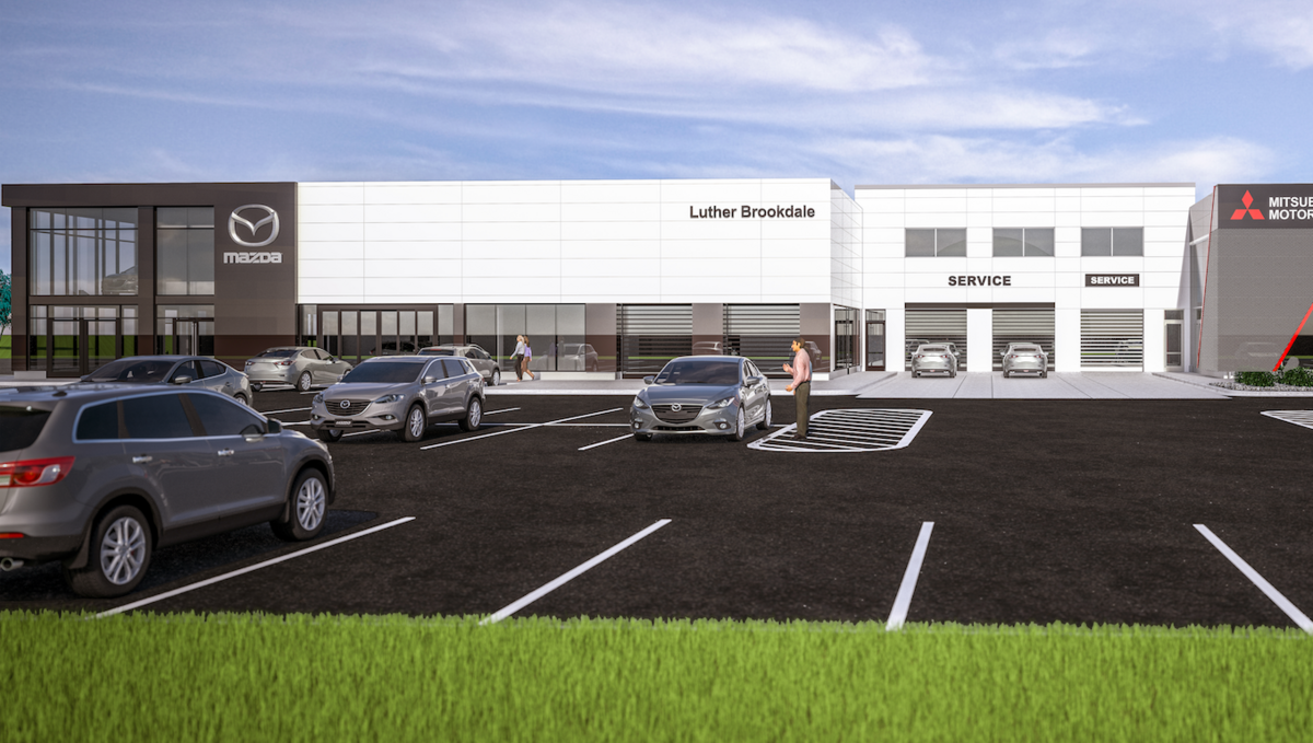 Luther Brookdale Mazda Mitsubishi will move to new, 48,000-square-foot